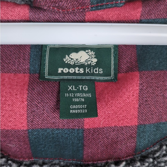 3x 👯‍♀️Host Pick⚡️Roots Kids Park Plaid Down Parka - Picture 9 of 12